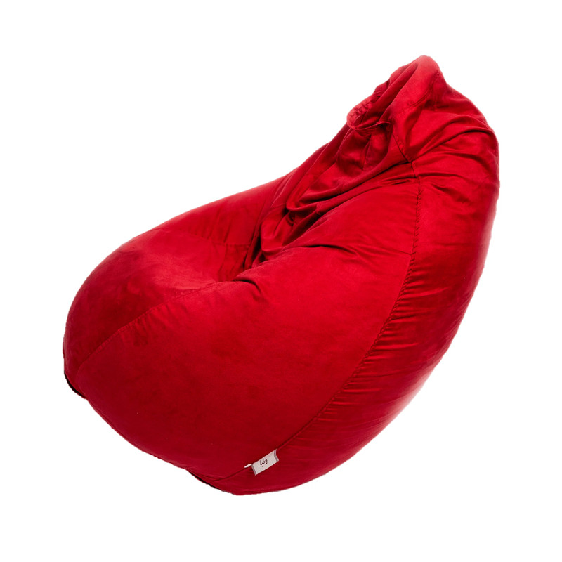 Watiaa Bean Bag Suede XXXL - Red